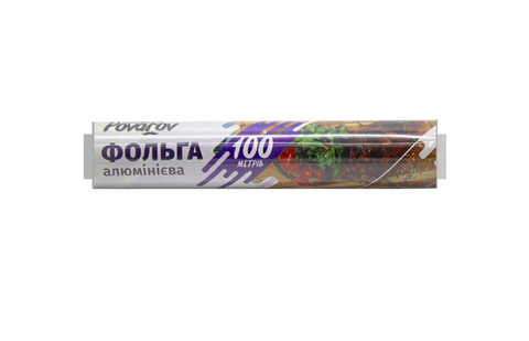 Фольга 280*100(100) Povarov  48802013790151 фото